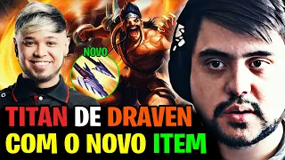 🚨 TITAN TESTOU o NOVO ITEM "YUN TAL WILDARROWS" no DRAVEN! TÁ QUEBRADO? TOCKERS REAGE ao INHOUSE