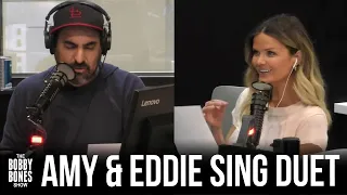 Amy Practices Ryan Hurd & Maren Morris' Duet With Eddie