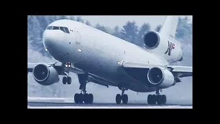 The DC-10 is still ALIVE - Douglas Dc-10 ARRIVAL and DEPARTURE