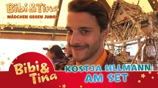 Kostja Ullmann grüßt vom Set BIBI & TINA - Mädchen gegen Jungs -