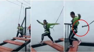 Gap bridge of China.! The most dangerous 1.#attractionsgamer #trending #safety