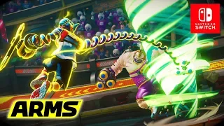 All ARMS Gloves, All Characters Gameplay, & How to Unlock ARMS [FINAL RETAIL COPY] Nintendo Switch