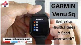 Garmin Venu Sq Review. Best Fitness, Health and Sport Smartwatch?