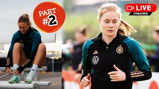 [ Part 2 ] Live Laura Freigang Sjoeke Nüsken ⚽️🎉DFB Frauen Mannschaft Germany Women EM Qualifikation