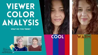 Are You Warm Or Cool? | What Hair & Colors Are Best For You? | Viewer Color