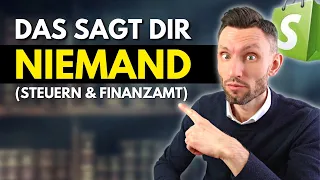 Das sagt dir NIEMAND über Shopify Dropshipping🤐(Steuern & Finanzamt) 2023