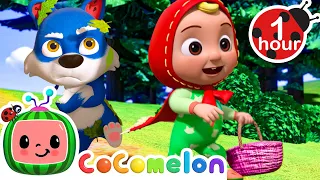 JJ Red Riding Hood and the Big Bad Wolf | CoComelon - Fantasy Animals | Nursery Rhymes for Babies