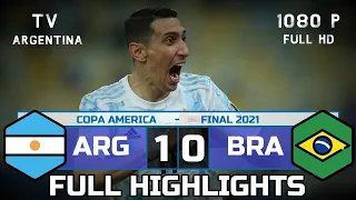 Argentina - Brazil (1-0) FULL HIGHLIGHTS & GOALS FULL HD TV Argentina