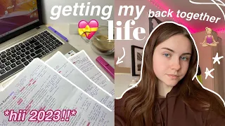 GETTING MY LIFE TOGETHER 2023 || Мотивация на учёбу || Marina Vorontsova