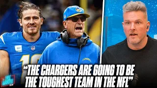 "The Chargers Will Be Molded In Harbaugh's Image & Will Be A Very Tough Team" | Pat McAfee Show