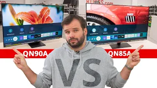 Samsung QN90A vs QN85A QLED TV - Is there really a battle?