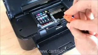 Canon Pixma IP4950: How to set up and install ink cartridges