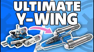 We FIXED Rex's LEGO Y-wing Microfighter (ft. @BlaiseTM)