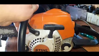 Proprietarul renunță la repararea drujbei stihl 211C  ! 🤷‍♂️