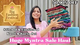 Huge Myntra BFF Sale Haul For Karwachauth & Diwali | Dream Simple