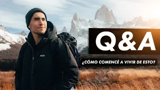 Cómo comencé a vivir viajando | Q&A en El Chaltén