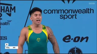 2022 Commonwealth Games Weightlifting M 96 KG