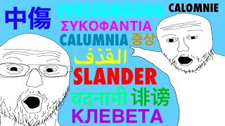Language Slander