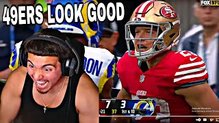 The 49ers Have TOO MANY WEAPONS!!! 49ers Vs Rams Week 2 Highlights Reaction!