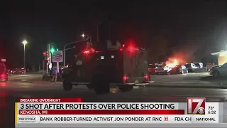 2 killed, 1 wounded in shooting during Kenosha protests