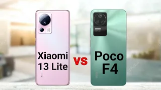 Xiaomi 13 Lite vs Poco F4