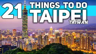 Best Things To Do in Taipei Taiwan 2024 4K