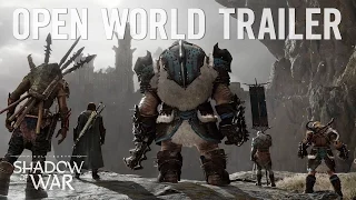 Official Shadow of War: "Dominate the Open World" Trailer | 4K