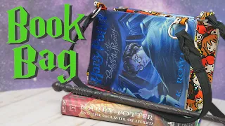 EASY DIY BOOK PURSE! Nearly No Sew Purse from REAL HARRY POTTER BOOK! How To | Beginner Friendly