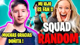 JELTY JUEGA SQUAD RANDOM 🔥 ENTRA EN LLAMADA con LA MAMA de un FAN de JELTY ❤️ REACCION EPICA !!!