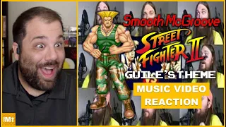 Smooth McGroove Street Fighter 2 Guile's Theme REACTION - Street Fighter 6 - Street Fighter