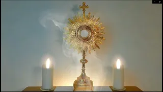 CINCO MINUTOS CON JESÚS SACRAMENTADO  Viernes 31 de Mayo de 2024