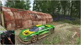 Forza Horizon 4 Lotus Elise GT1 Barn Find Rebuild | Logitech G29 Gameplay