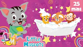 The Bath Song+Five little monkey+more Little Mascots Nursery Rhymes & Kids Songs