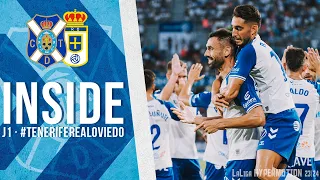 CD Tenerife | INSIDE CD Tenerife - Real Oviedo (Jornada 1, LALIGA HYPERMOTION) | CD Tenerife