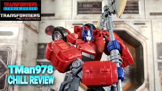 Transformers Studio Series Gamer Edition Optimus Prime War For Cybertron Voyager CHILL REVIEW