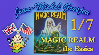Magic Realm, full rules 1/7 : the Basics, Victory, Move, Search