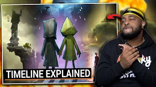 WE ARE STUCK IN A TIME LOOP!?... Complete Little Nightmares Timeline Explained ( @SuperHorrorBro )