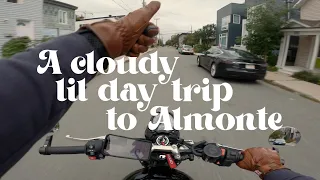 A cloudy lil day trip to Almonte • Triumph Speed Twin 900 & Fuji X100V • 4K POV