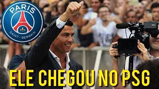 CRISTIANO RONALDO CHEGOU AGORA NO PSG "OFICIAL"