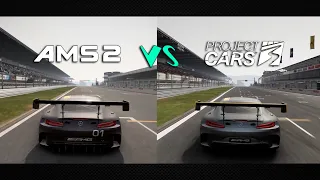 Automobilista 2 vs Project Cars 3 | Madness Engine Comparison | AMG GT3 | Nürburgring GP