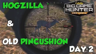 OLD PINCUSHION & HOGZILLA! Cabela's Big Game Hunter Pro