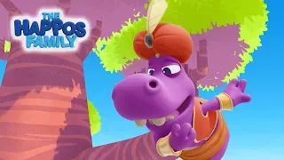 Genie | Compilation | The Happos Family Cartoon I Cartoon for Kids I Boomerang