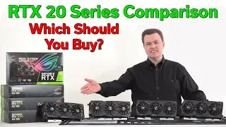 Which RTX 20 Series GPU Should You Buy? — Where is "The Deal"? — 21 Benchmarks