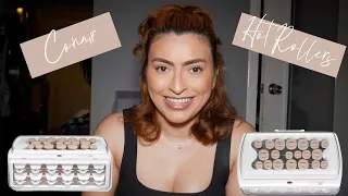 Conair Waves & Volume Hot Rollers | First time using hot rollers!