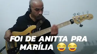 Thiago  Brava  e Israel & Rodolffo - Foi De Anitta Pra Marília [BASS COVER]