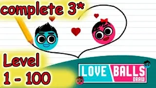 Love Balls (Level 1 - 100) - Complete 3 stars - Android/iOS