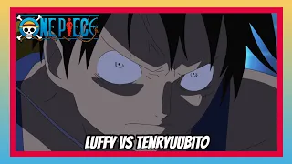Luffy golpea a un Tenryuubito ¡ONE PIECE! MOMENTO ÉPICO (SUB ESPAÑOL LATINO).