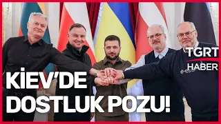 Rusya'ya Karşı Birlik Mesajı: Baltık Ülke Liderleri Kiev'de!