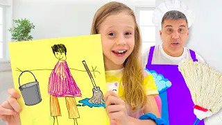 Nastya et ses amis concours artistique pour enfants – Série de vidéos pour enfants