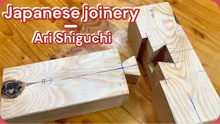 Japanese joinery - Ari Shiguchi // Woodworking Joint Techniques // Ahşap Birleştirme Teknileri